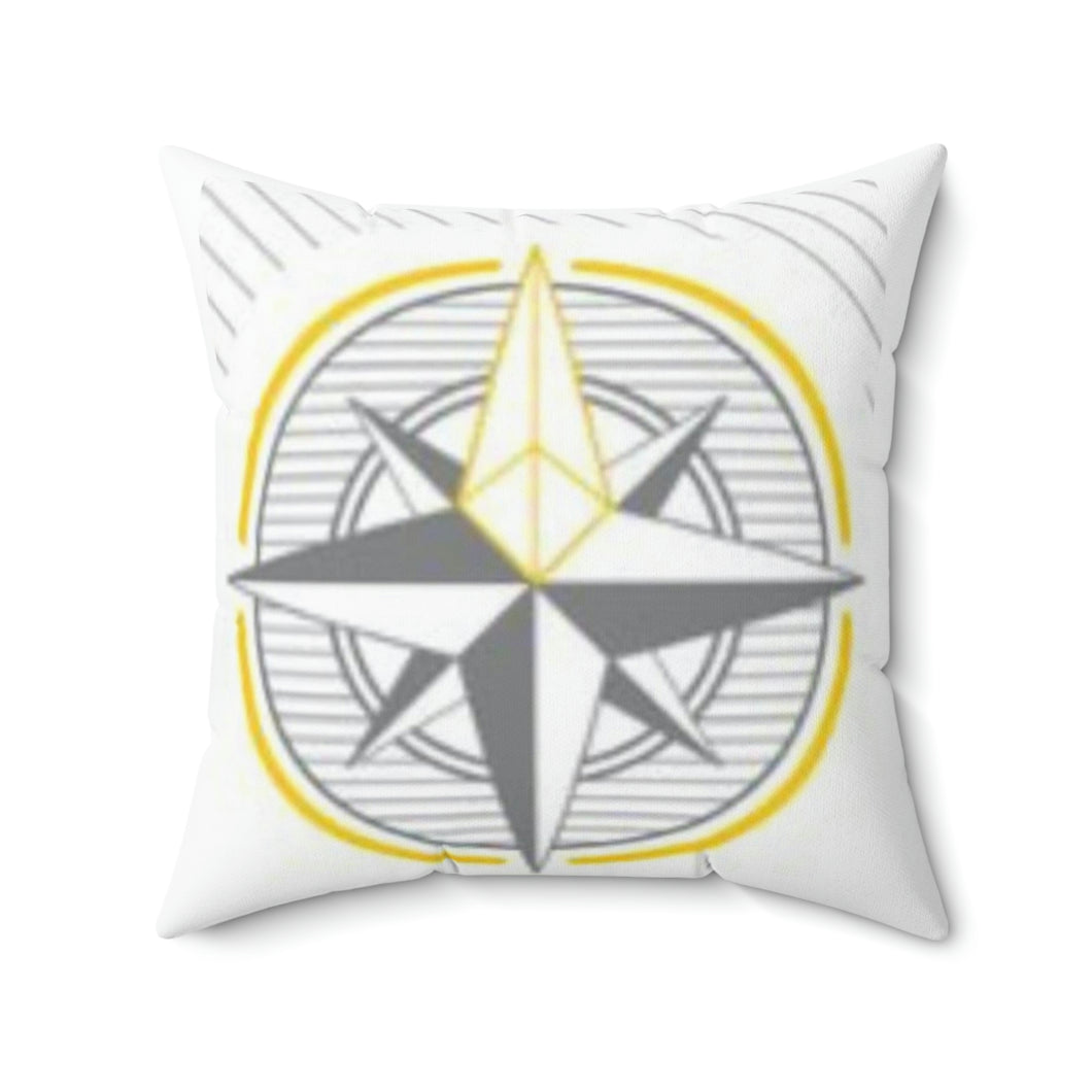 Faux Suede Square Pillow