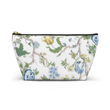 Load image into Gallery viewer, Flora Accessory Pouch w T-bottom

