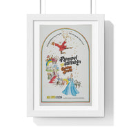 Premium Framed Vertical Poster Rumpelstiltskin and the Golden Secret