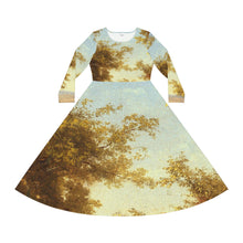 Load image into Gallery viewer, Women&#39;s Long Sleeve Dance Dress
