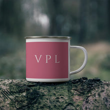 Load image into Gallery viewer, Enamel Camping Mug Pink
