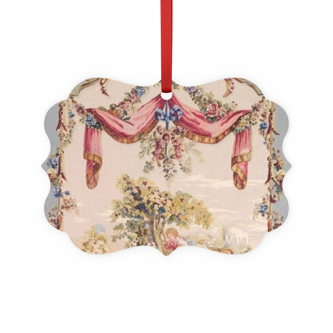 Metal Plaque Ornament