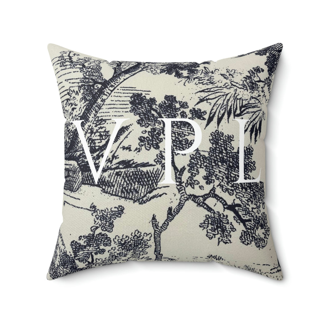 Faux Suede Square Pillow
