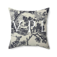 Faux Suede Square Pillow