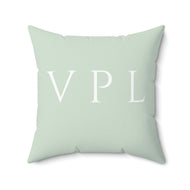 Faux Suede Square Pillow