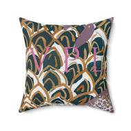 Faux Suede Square Pillow