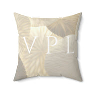 Faux Suede Square Pillow