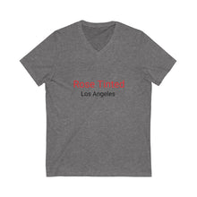 Load image into Gallery viewer, Unisex Jersey Short Sleeve V-Neck Tee
