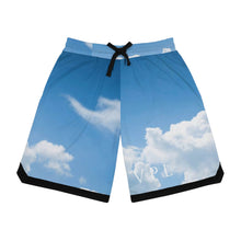 Load image into Gallery viewer, Basketball Rib Shorts (AOP) Cloud
