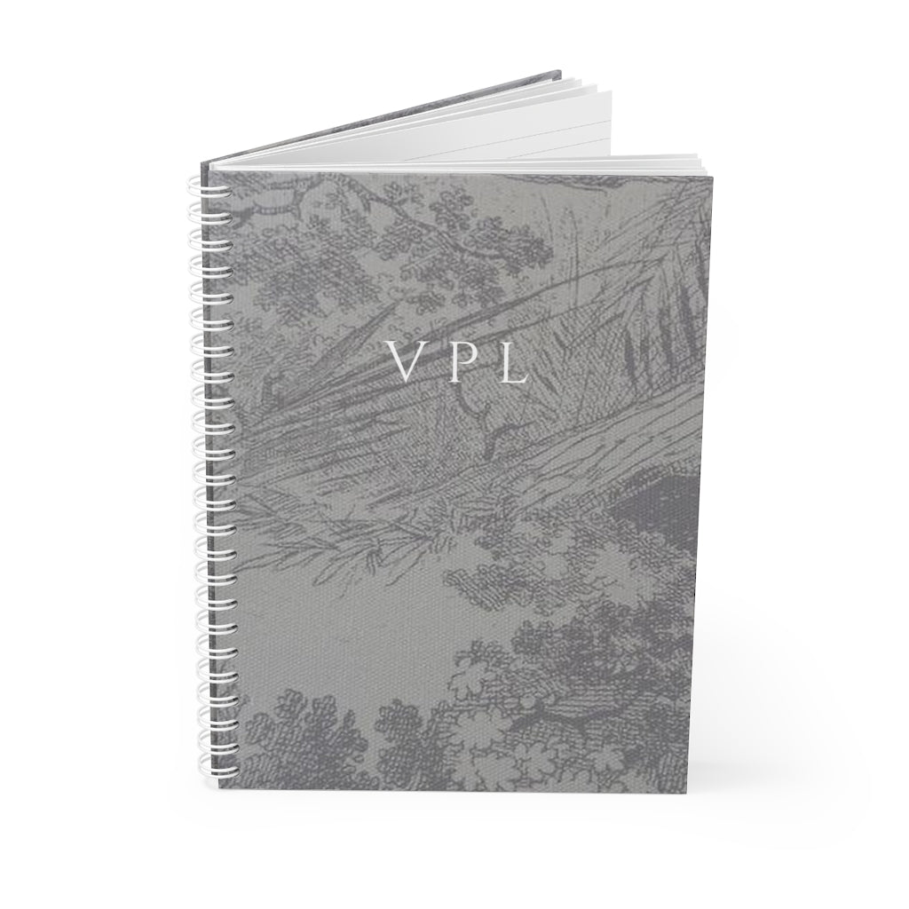 Spiral Notebook Ultimate Gray