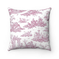 Faux Suede Square Pillow