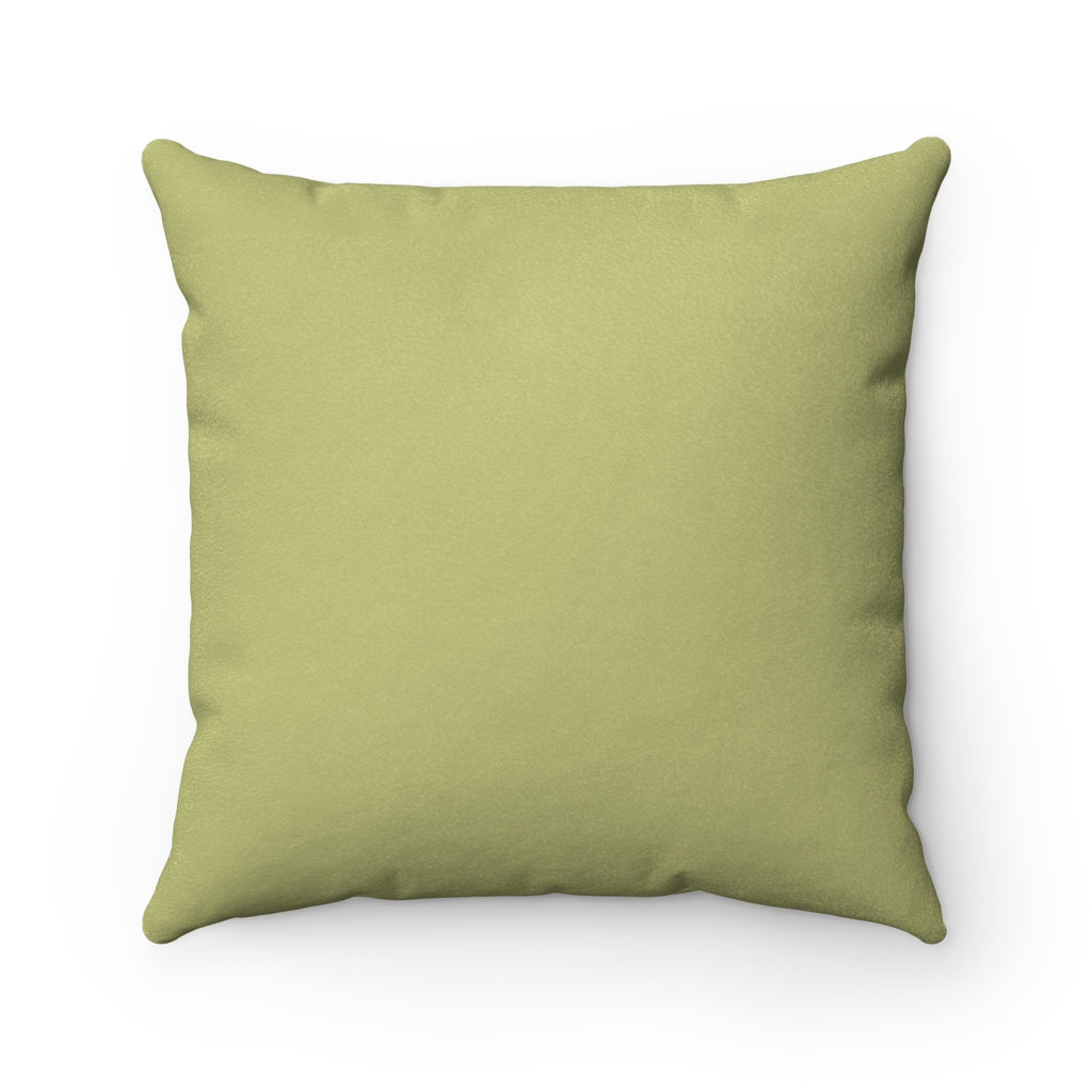 Faux Suede Square Pillow