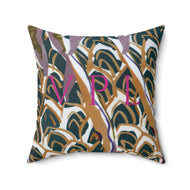 Faux Suede Square Pillow