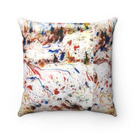 Faux Suede Square Pillow