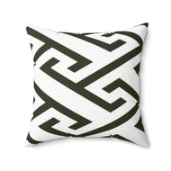Faux Suede Square Pillow