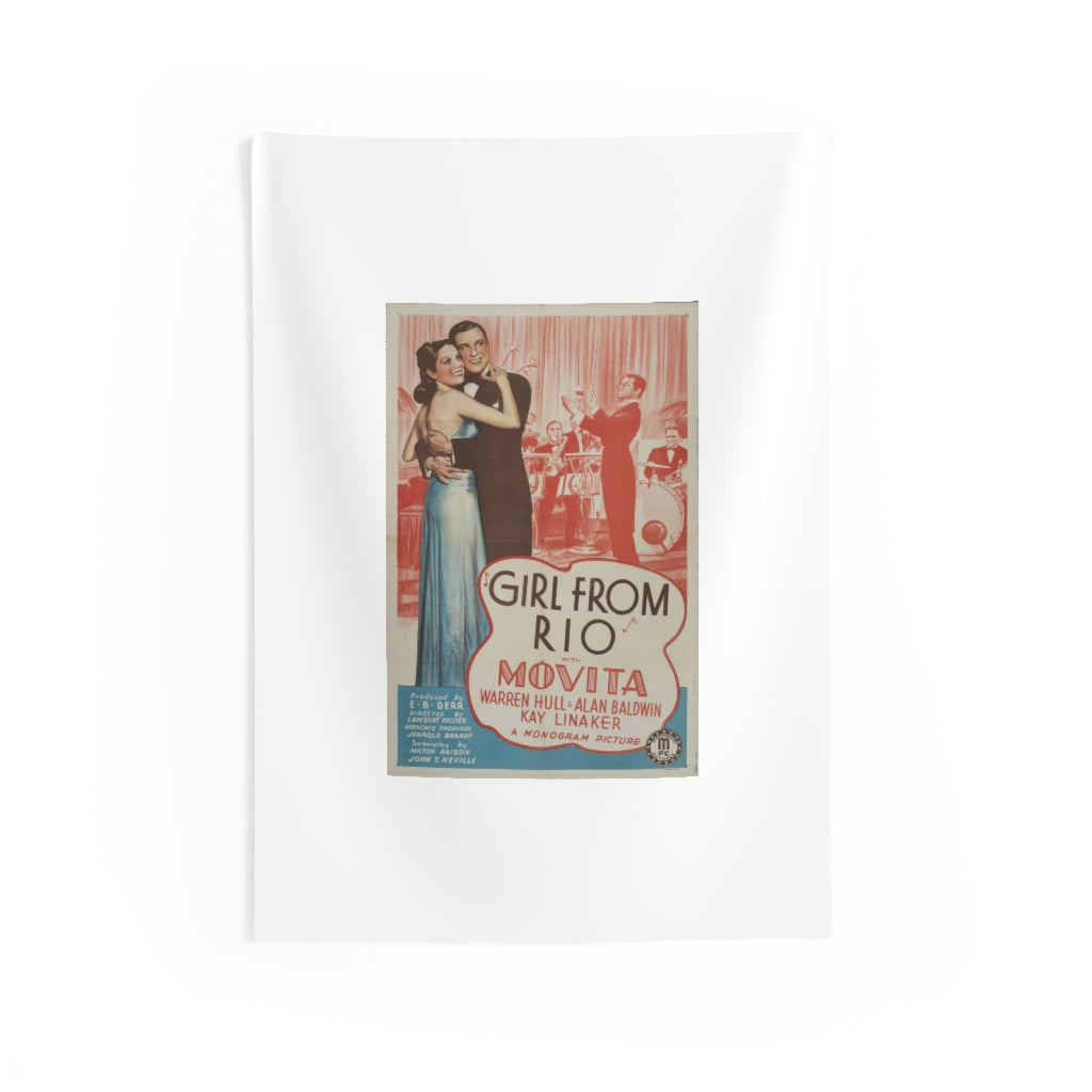 Indoor Wall Tapestries Girl From Rio