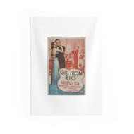 Indoor Wall Tapestries Girl From Rio