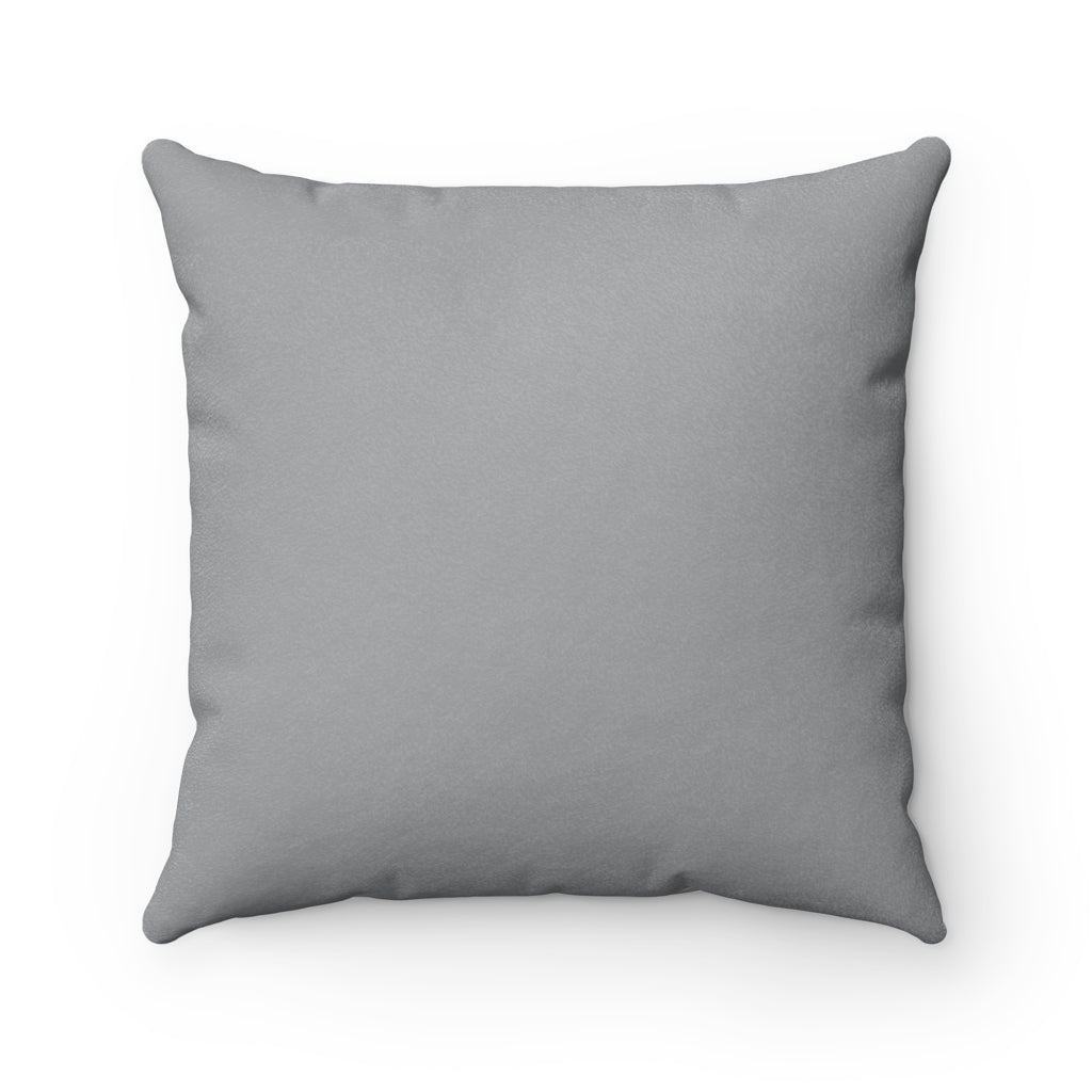 Faux Suede Square Pillow