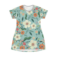 All Over Print T-Shirt Dress Breeze