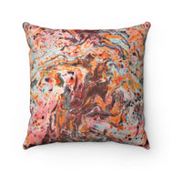 Faux Suede Square Pillow