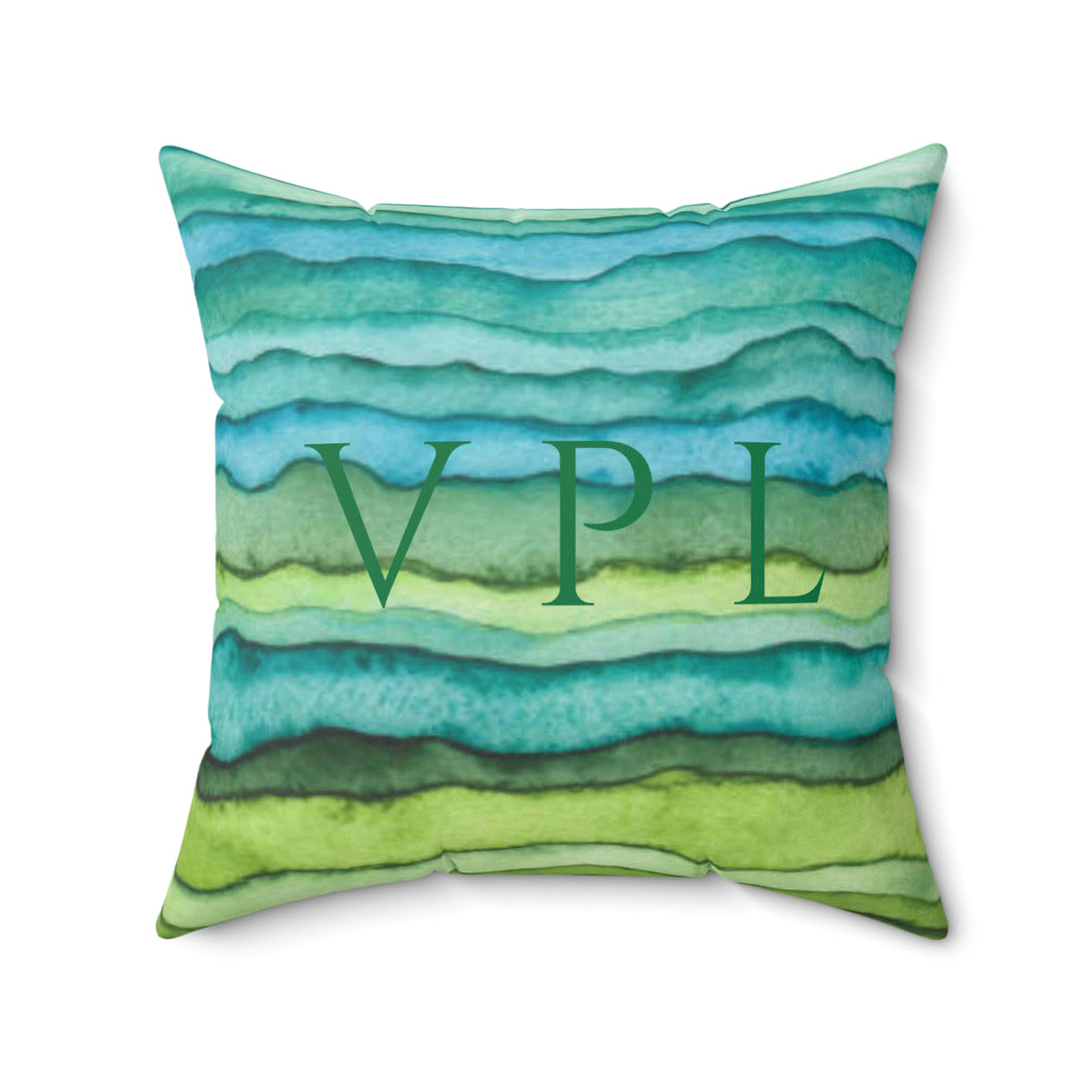 Faux Suede Square Pillow