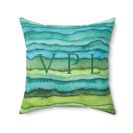 Faux Suede Square Pillow