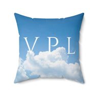 Faux Suede Square Pillow