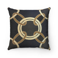 Spun Polyester Square Pillow Case