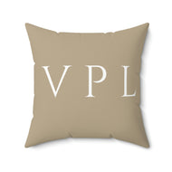 Faux Suede Square Pillow