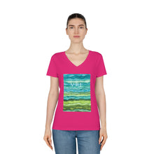 Load image into Gallery viewer, Women&#39;s Evoker V-Neck T-Shirt
