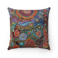 Spun Polyester Square Pillow