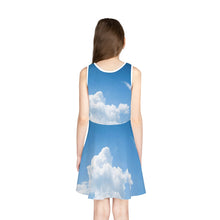 Load image into Gallery viewer, Girls&#39; Sleeveless Sundress (AOP) Cloud
