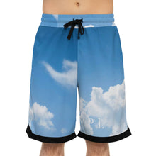 Load image into Gallery viewer, Basketball Rib Shorts (AOP) Cloud
