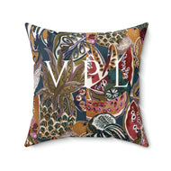 Faux Suede Square Pillow