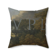 Faux Suede Square Pillow