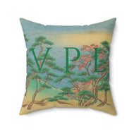 Faux Suede Square Pillow
