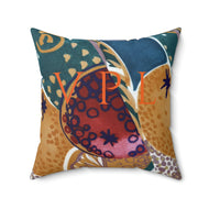 Faux Suede Square Pillow