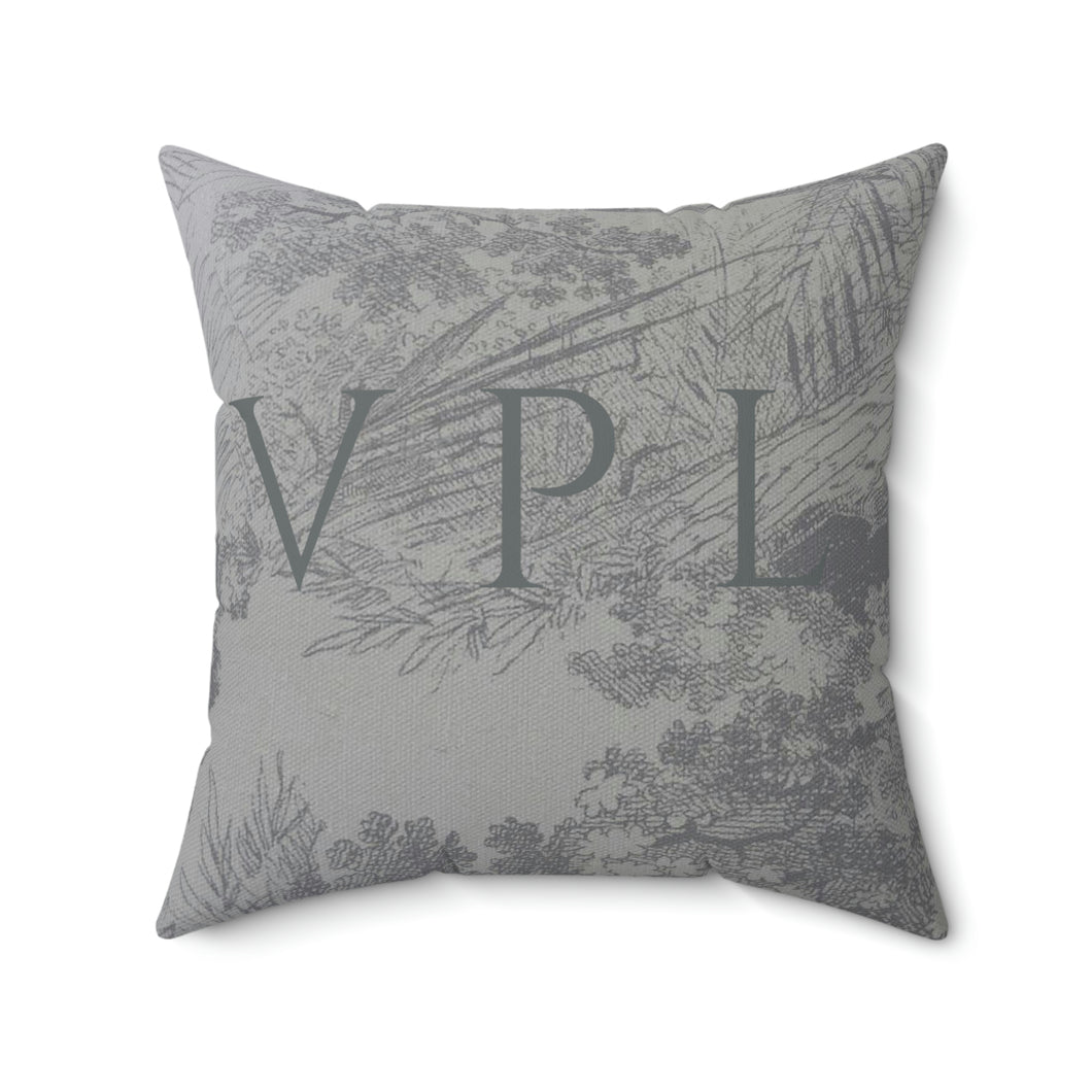 Faux Suede Square Pillow
