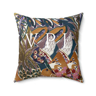 Faux Suede Square Pillow