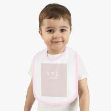 Load image into Gallery viewer, Baby Contrast Trim Jersey Bib
