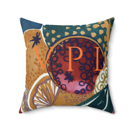 Faux Suede Square Pillow