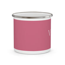 Load image into Gallery viewer, Enamel Camping Mug Pink
