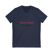Load image into Gallery viewer, Unisex Jersey Short Sleeve V-Neck Tee

