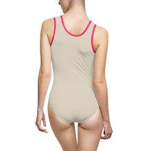 Load image into Gallery viewer, V P L Women&#39;s Classic One-Piece Swimsuit Buttercream
