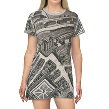 Load image into Gallery viewer, All Over Print T-Shirt Dress
