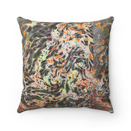 Faux Suede Square Pillow