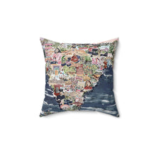 Load image into Gallery viewer, Faux Suede Square Pillow
