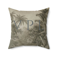 Faux Suede Square Pillow