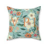 Faux Suede Square Pillow