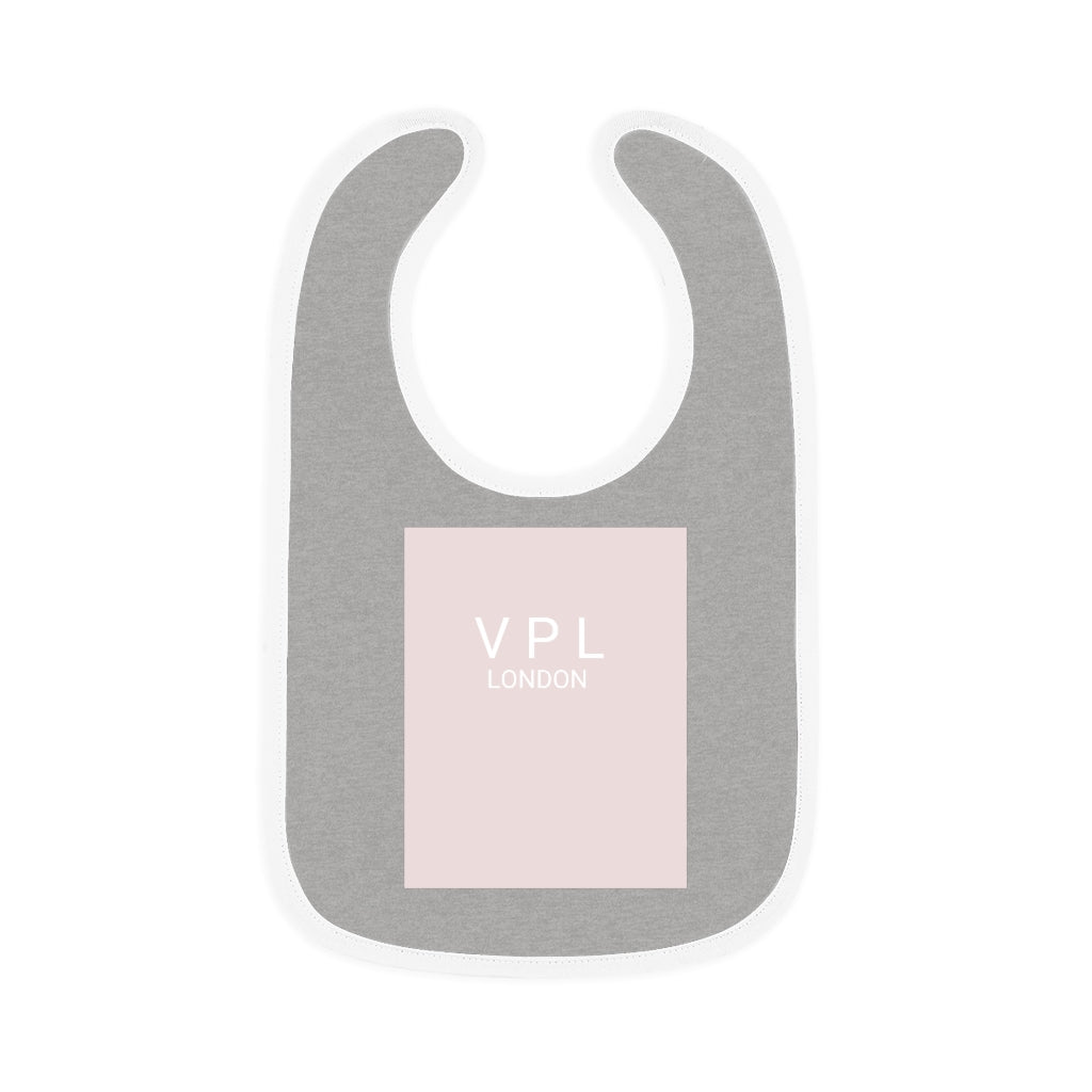 Baby Contrast Trim Jersey Bib